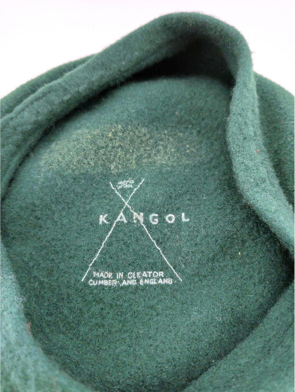 Vintage 100% Wool Girl Scouts of America Green Kangol Size Unknown, See Photos - Picture 6 of 8